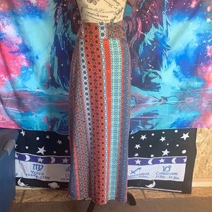 Long multi colored shirt